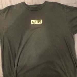 black and orange vans long sleeve